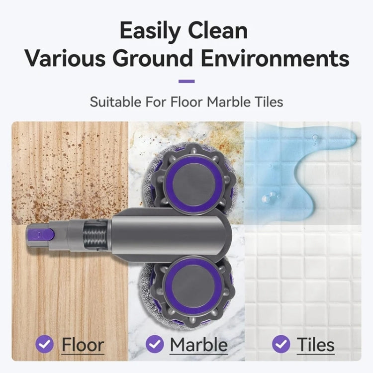 Testa mocio asciutto e bagnato per Dyson V10 Digital Slim V12 Det
