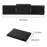 Doppi schermi IPS 13,3" FHD per laptop USB-C compatibili Windows