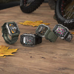 C20Plus Orologio intelligente per chiamate Bluetooth impermeabile con monitoraggio sanitario da 1,81 pollici, Black, Green, Camouflage Black, Camouflage Green, Black Leather, Brown Leather, Black Steel, Black Bamboo Knot, Black 3-Beads