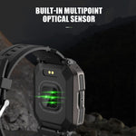 C20Plus Orologio intelligente per chiamate Bluetooth impermeabile con monitoraggio sanitario da 1,81 pollici, Black, Green, Camouflage Black, Camouflage Green, Black Leather, Brown Leather, Black Steel, Black Bamboo Knot, Black 3-Beads