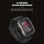 C20Plus Orologio intelligente per chiamate Bluetooth impermeabile con monitoraggio sanitario da 1,81 pollici, Black, Green, Camouflage Black, Camouflage Green, Black Leather, Brown Leather, Black Steel, Black Bamboo Knot, Black 3-Beads