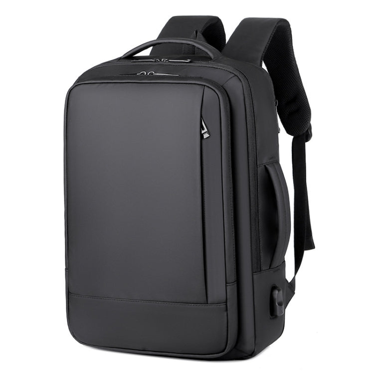 Zaino business espandibile impermeabile per laptop con porta USB