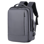 Zaino business espandibile impermeabile per laptop con porta USB