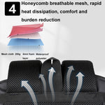 Zaino business espandibile impermeabile per laptop con porta USB