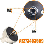 Gruppo manopola fornello forno per AEZ73453509/AEZ72909008, 1pcs 6.3mm D Shape