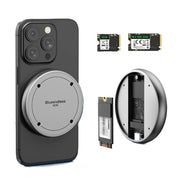 Custodia SSD Blueendless M3N magnetica M.2 2230/2242 NVMe Custodia SSD USB 3.1 Type-C da 10 Gbps per telefono cellulare, M3N