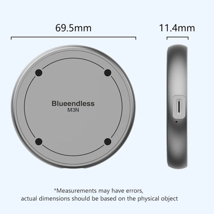 Custodia SSD Blueendless M3N magnetica M.2 2230/2242 NVMe Custodia SSD USB 3.1 Type-C da 10 Gbps per telefono cellulare, M3N