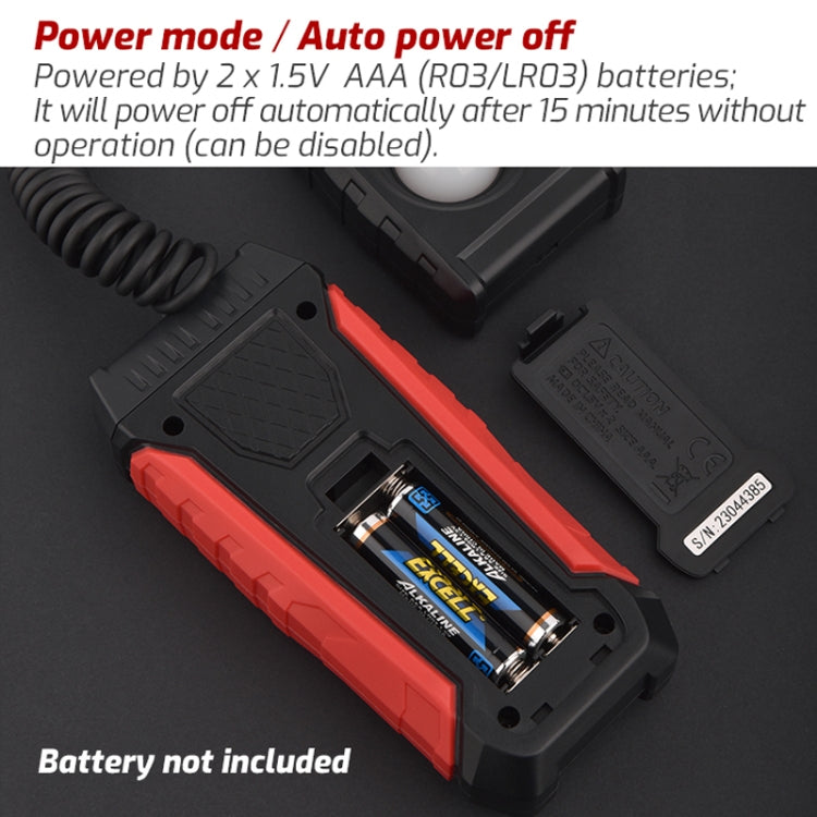 Misuratore di luce digitale Luxmetro TA630A LCD