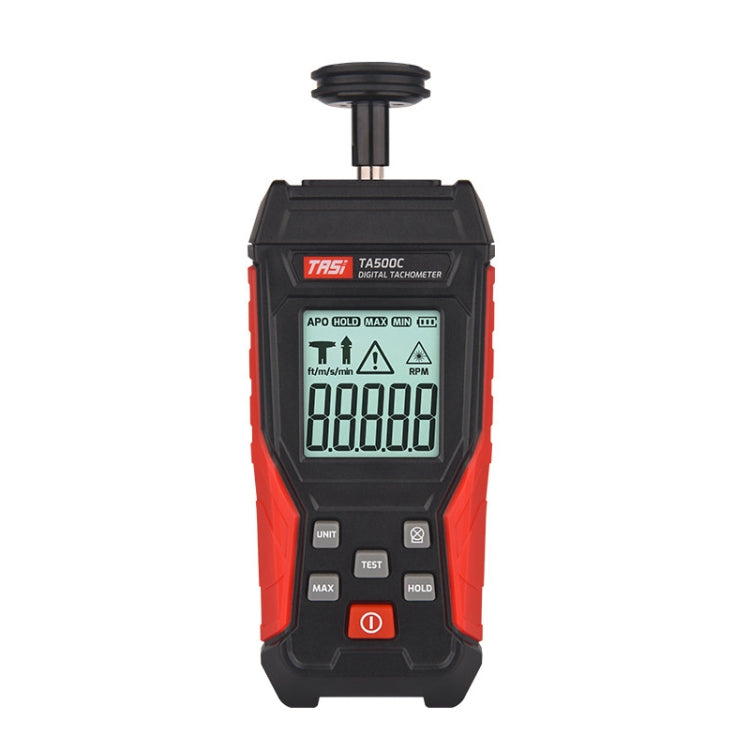 Tachimetro laser Display digitale Misuratore di velocità di misurazione di tipo ottico, TASI TA500A Optical Measurement, TASI TA500C Optical Contact Dual Use
