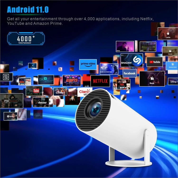 Proiettore portatile HY300 PRO 120 lumen Android 11