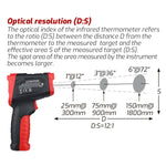 Termometro a infrarossi TASI TA601B/TA601C fino 880°C