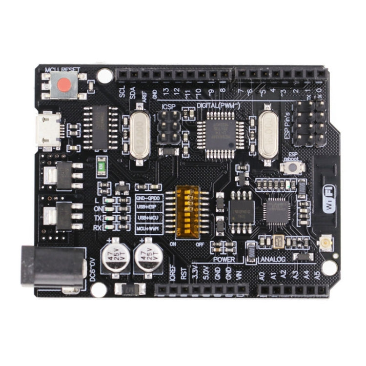 Scheda sviluppo WIFI R3 Atmega328p ESP8266 32MB USB-TTL