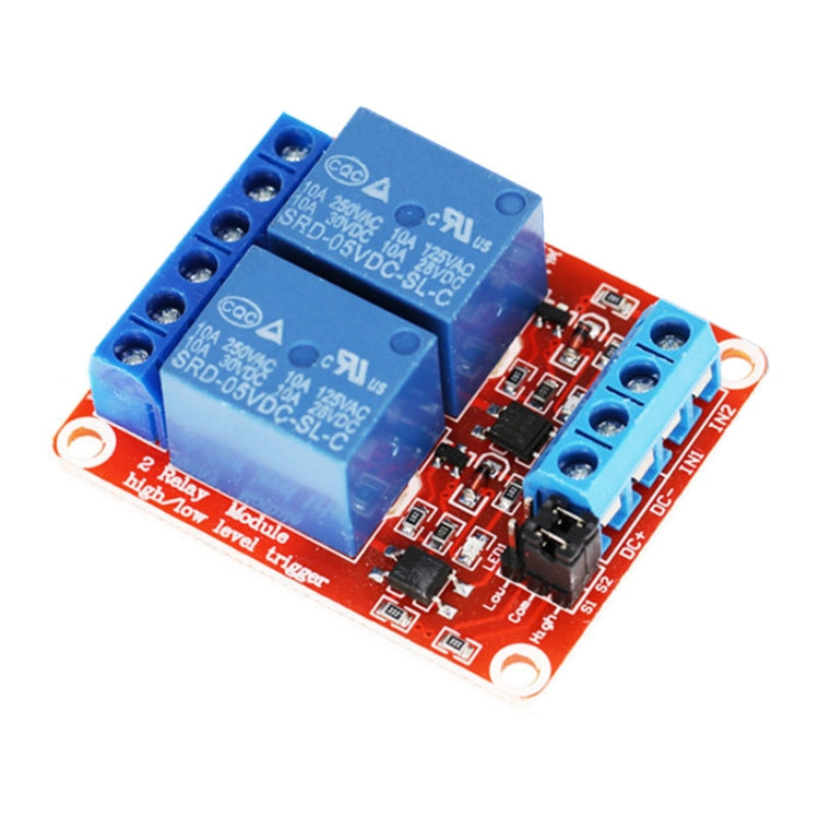 Il modulo relè con isolamento optoaccoppiatore supporta la scheda di espansione trigger di livello alto e basso, 2 Way 5V, 4 Way 5V, 8 Way 5V