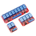 Modulo relè con isolamento optoaccoppiatore 5V 2/4/8 canali