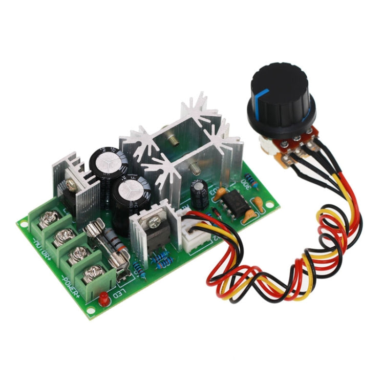 Controller PWM del modulo di azionamento ad alta potenza del regolatore di velocità del motore CC 20A 12V24V36V48V, 20A 12V24V36V48V DC