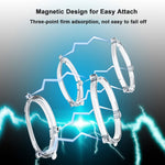 Montatura magnetica occhiali Meta Quest 3 VR anti luce blu