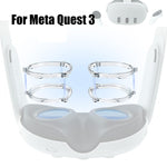 Montatura magnetica occhiali Meta Quest 3 VR anti luce blu