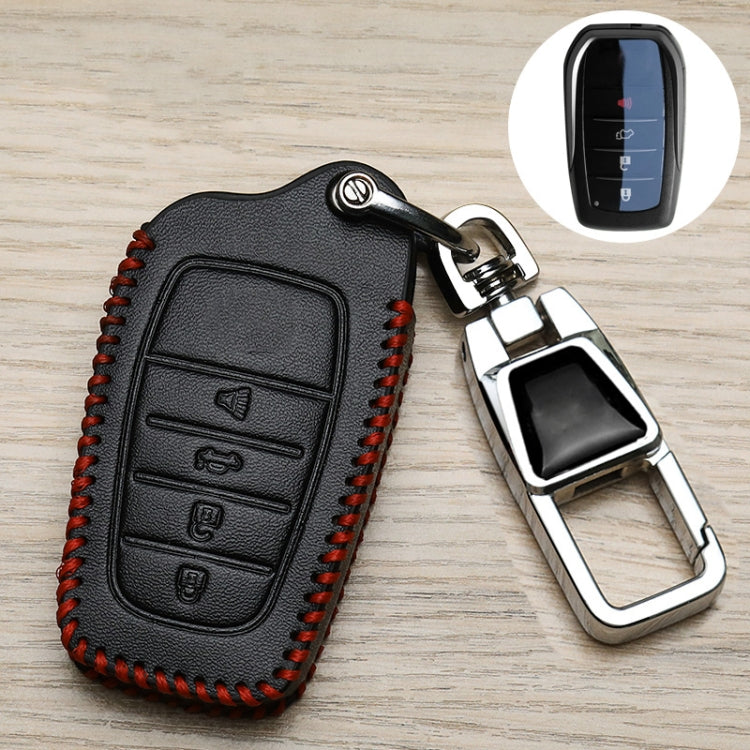 Per Toyota Car Key Cover Portachiavi multifunzionale Anti-smarrimento della targa, D4, F4, L4, M5, Q4, P4, X