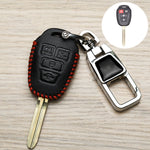 Per Toyota Car Key Cover Portachiavi multifunzionale Anti-smarrimento della targa, D4, F4, L4, M5, Q4, P4, X