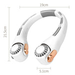 Mini ventilatore da collo in silicone USB portatile