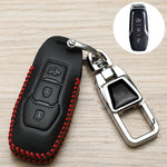 Per Ford Car Key Cover Portachiavi Anti-smarrimento della targa, A, B, C, D, E, F, G, H, I, J, K