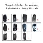 Per Ford Car Key Cover Portachiavi Anti-smarrimento della targa, A, B, C, D, E, F, G, H, I, J, K