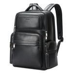 Zaino in pelle bovina impermeabile con porta USB e Type-C