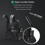 Zaino in pelle bovina impermeabile con porta USB e Type-C