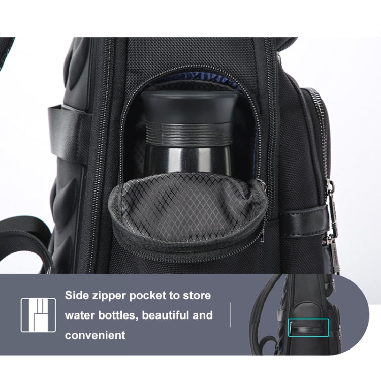Zaino impermeabile per laptop con porta USB e Type-C