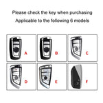 Per la copertura della chiave dell'auto BMW Portachiavi multifunzionale Targa anti-smarrimento, A, B, C, D, E, F