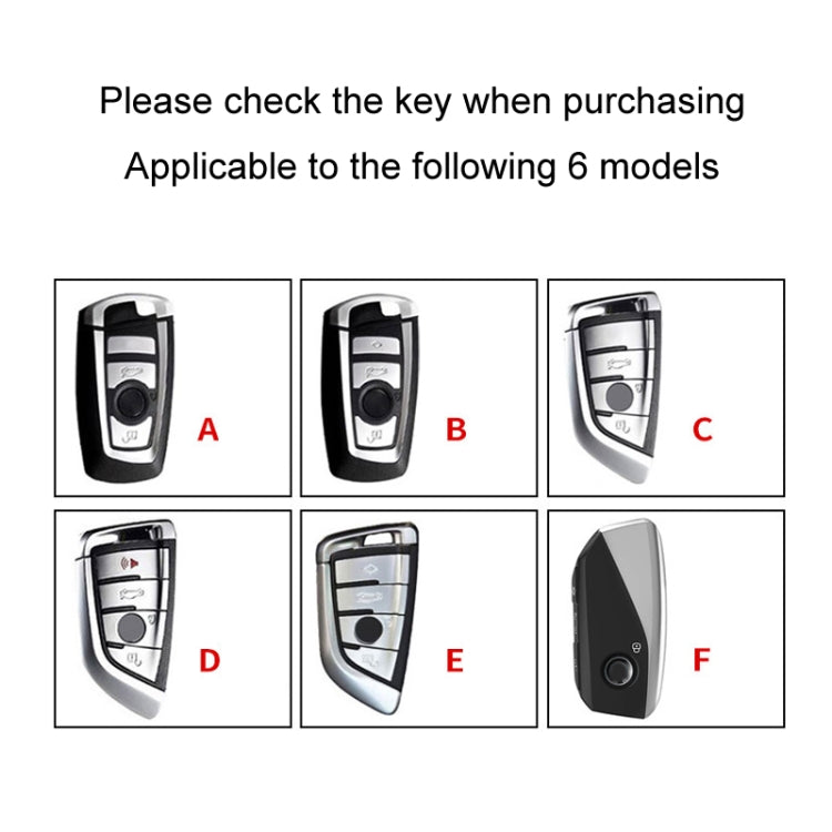 Per la copertura della chiave dell'auto BMW Portachiavi multifunzionale Targa anti-smarrimento, A, B, C, D, E, F
