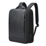 Zaino in pelle bovina con porta USB Type-C per laptop