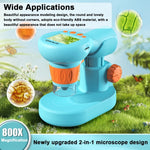 Microscopio digitale per bambini APEXEL MS201 800x 2 pollici