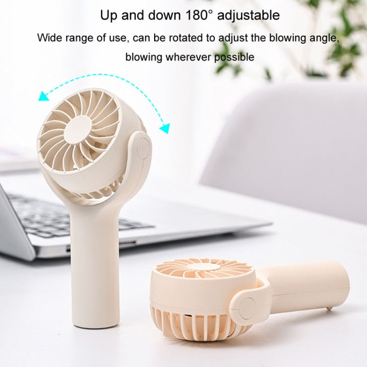 Mini ventilatore portatile da tavolo ricaricabile 3 velocità