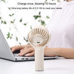 Mini ventilatore portatile da tavolo ricaricabile 3 velocità