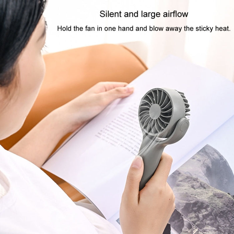 Mini ventilatore portatile da tavolo ricaricabile 3 velocità