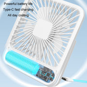 Ventilatore da parete per desktop domestico Mini ventilatore da tavolo portatile USB