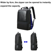 Bopai 61-26111 Zaino per laptop per pendolari aziendali di grande capacità con porta USB + tipo C, 61-26111