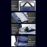 Zaino impermeabile Bopai con porta USB e Type-C