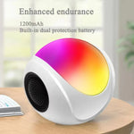 Altoparlante Bluetooth mini scheda luce colorata TWS SY-688 RGB, SY-688 White