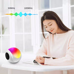 Altoparlante Bluetooth mini scheda luce colorata TWS SY-688 RGB, SY-688 White