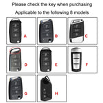 Per Volkswagen Key Cover Portachiavi multifunzionale Anti-smarrimento della targa, A, B, C, D, E, F, G, H