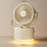 Umidificatore USB oscillante con serbatoio 300 ml