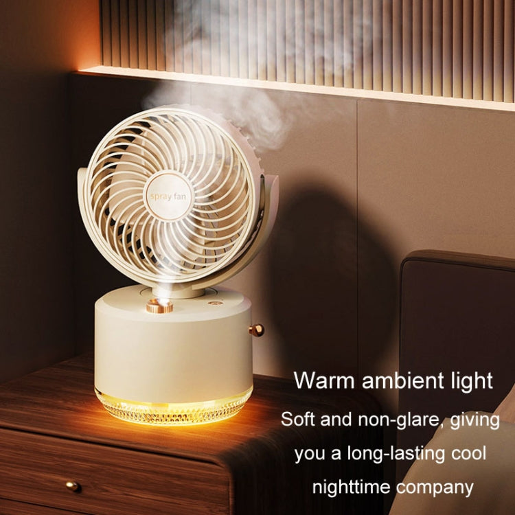 Umidificatore USB oscillante con serbatoio 300 ml