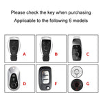 Per la copertura della chiave dell'auto Mercedes-Benz, portachiavi multifunzionale, targa anti-smarrimento, A, B, C, E, F, G