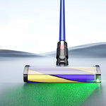 Testina morbida aspirapolvere con luce verde per Dyson