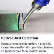 Testina morbida per aspirapolvere con lampada display polvere a luce verde, For Dyson Gen5, For Dyson V7 V8 V10 V11 V15, For Dyson V10 Slim V12 Slim