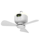 Mini ventilatore portatile con luce e telecomando 8000mAh