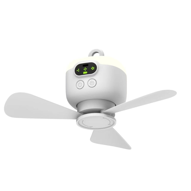 Mini ventilatore portatile con luce e telecomando 8000mAh