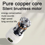 Mini ventilatore portatile con luce e telecomando 8000mAh